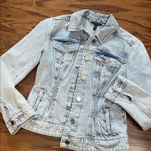 WHBM Flirty Denim Jacket, size XXS, excellent condition